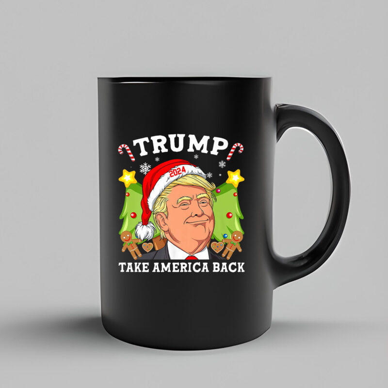 Trump Make Christmas Great Again, Take America Back Mug2