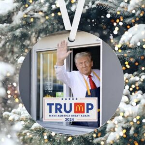 Trump McDonalds Ornaments