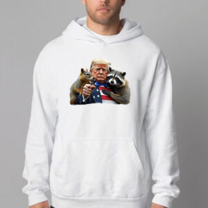 Trump Peanut squirrel Raccoon Sweatshirt , T-shirt , Hoodie , Long Sleeve T-shirt2