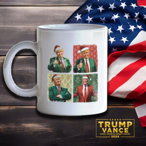 Trump Retro Mug, trump christmas,Trump christmas Mug3