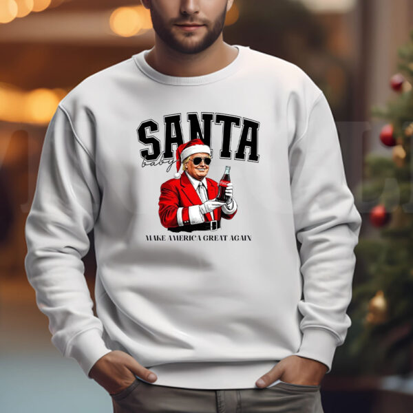 Trump Santa Christmas Sweatshirt , T-shirt , Hoodie , Long Sleeve T-Shirt , Humorous Trump Christmas 3