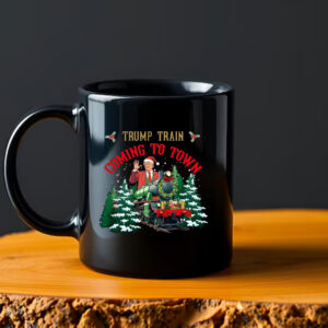 Trump Train Coming To Town , I'll Be Home For Christmas Mug , Make Christmas Great Again 2