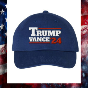 Trump Vance 2024 Embroidered Dad Hat Show Your Support for the Trump-Vance Tickets