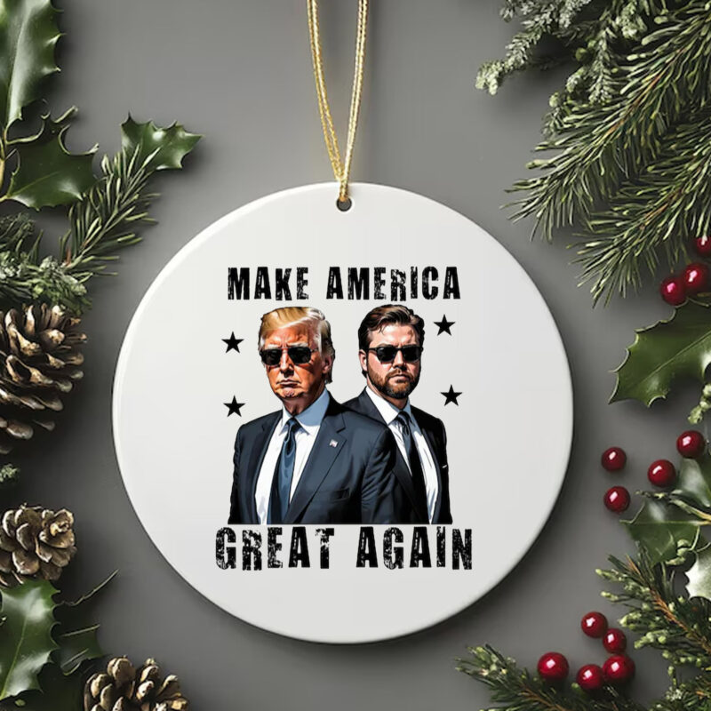 Trump Vance 2024 Presidential Ornament