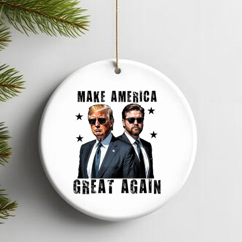 Trump Vance 2024 Presidential Ornament2