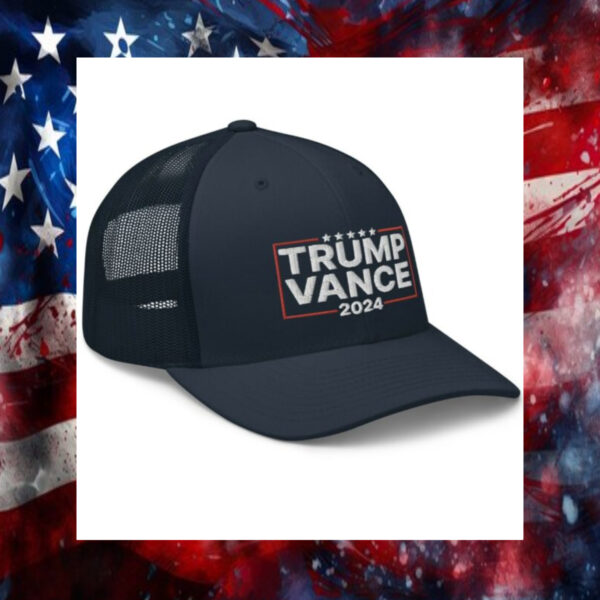 Trump Vance 2024 Snapback Trucker Hat usa1