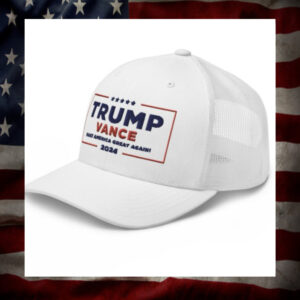 Trump-Vance Make America Great Again White Hat