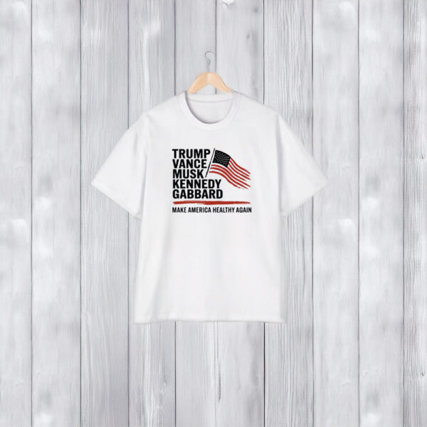 Trump Vance Musk Kennedy Gabbard 2024 T-shirts1