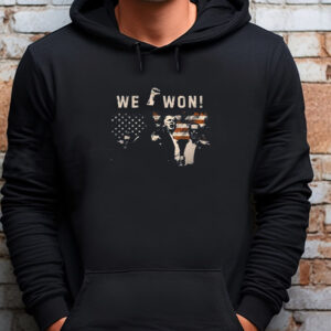 Trump We Won Sweatshirt , T-shirt , Hoodie , Long Sleeve T-Shirt , Wins Inauguration 47Trump We Won Sweatshirt , T-shirt , Hoodie , Long Sleeve T-Shirt , Wins Inauguration 47