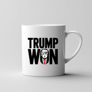 Trump Won 2024 Mug , USA Republican3