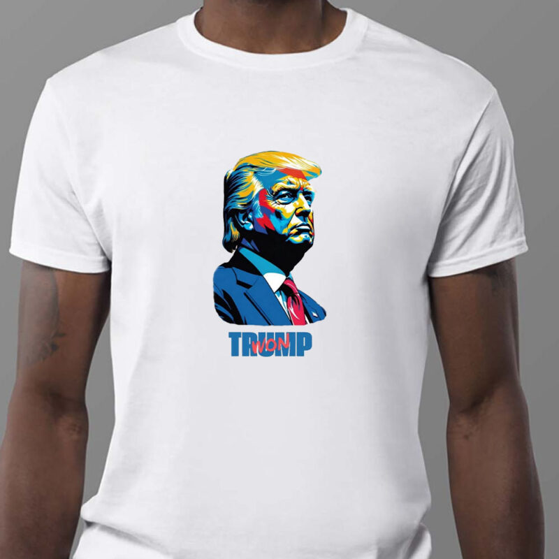 Trump Won 2024, Republican Sweatshirt , T-shirt , Hoodie , Long Sleeve T-shirt , Trump 47th President, Make America Great Again1