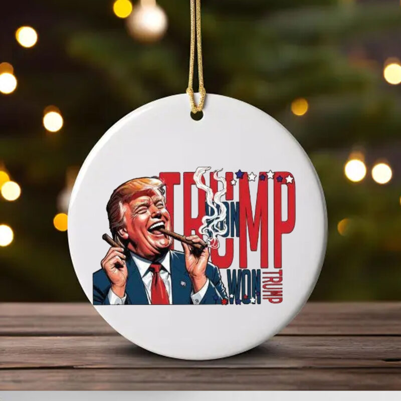 Trump Won Again , After Election Ornament , Trump 20241