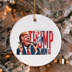 Trump Won Again , After Election Ornament , Trump 20243