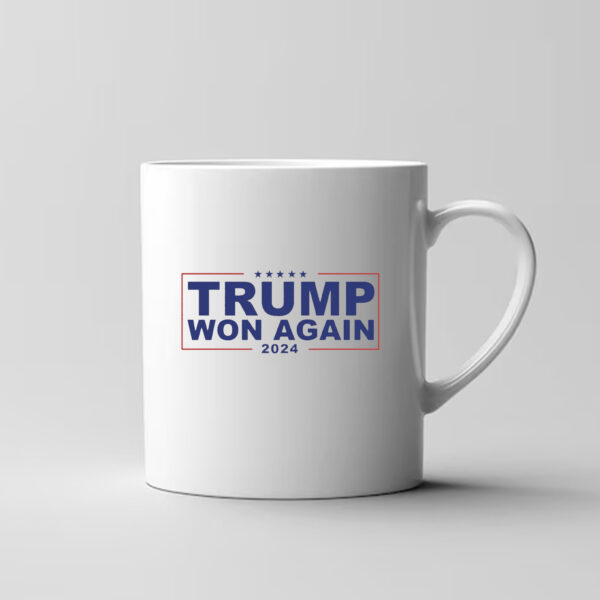 Trump Won Again Mug , Trump After Election3