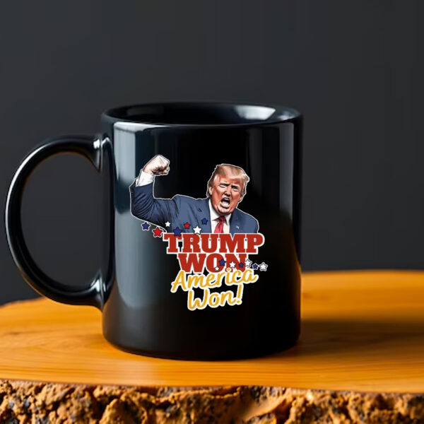 Trump Won Again Mug , Trump Election ,Trump 2024 Republican2