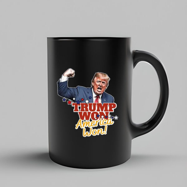 Trump Won Again Mug , Trump Election ,Trump 2024 Republican3