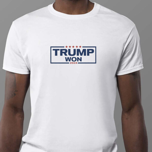 Trump Won Sweatshirt , T-shirt , Hoodie , Long Sleeve T-Shirt , Trump Vance 24 , President Trump1