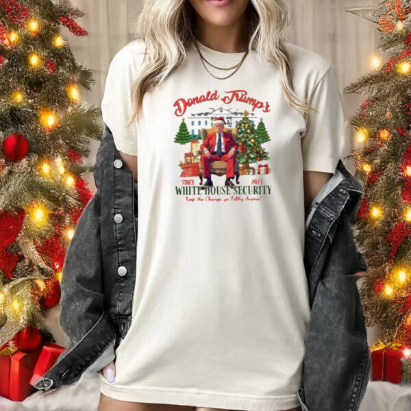 Trump Xmas Shirt, Donald Trump's White House Security Shirt, hoodie1