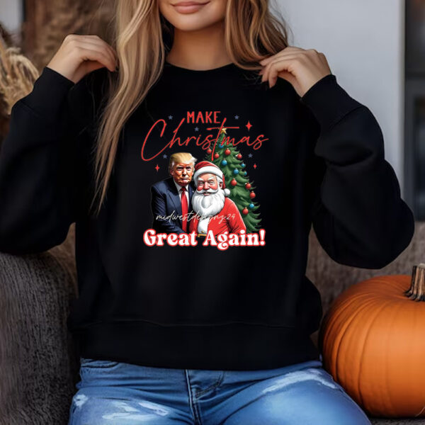 Trump christmas Sweatshirt , T-shirt , Hoodie , Long Sleeve T-shirt , make America great again3