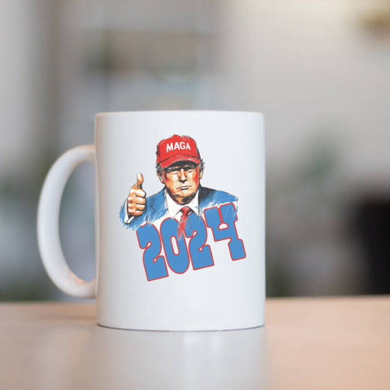 Trump for President , Christmas Trump Mug1