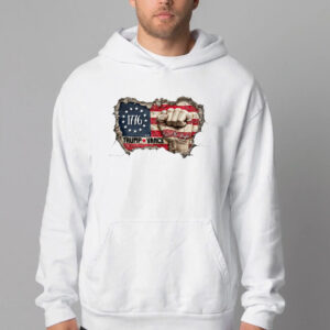 We the people patriotic flag and fist, Trump Vance 2024 Sweatshirt , T-shirt , Hoodie , Long Sleeve T-shirt2