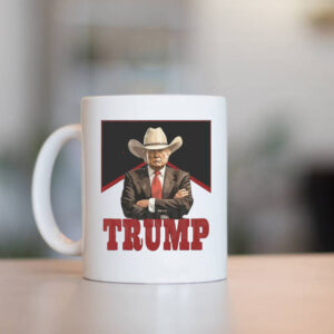 Western Trump , Trump 2024 , President Trump Cowboy Mug1