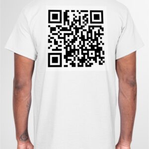 DONALD TRUMP DANCING QR CODE Back T-shirt2