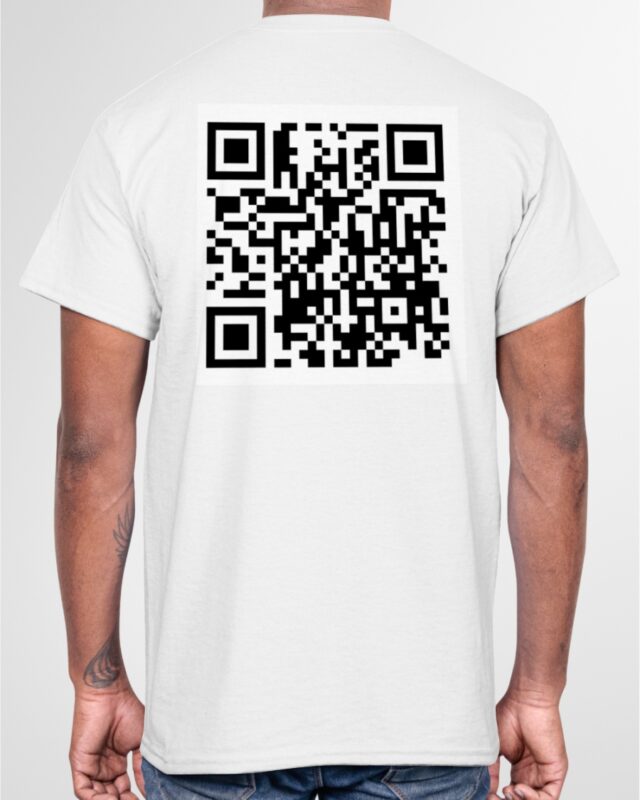 DONALD TRUMP DANCING QR CODE Back T-shirt2