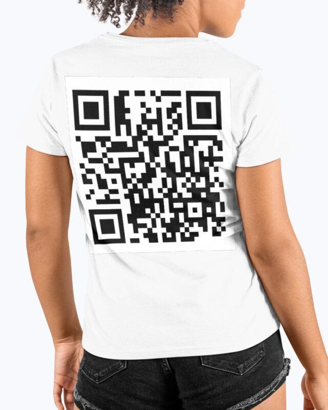 DONALD TRUMP DANCING QR CODE Back T-shirt3