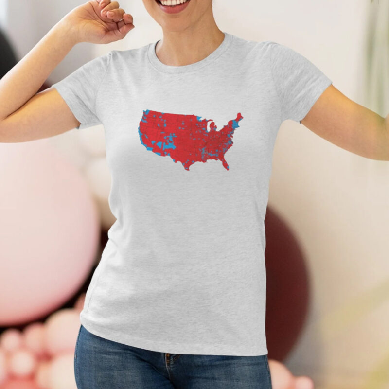 Election Map 2024 Classic T-Shirt, Trump president Shirt