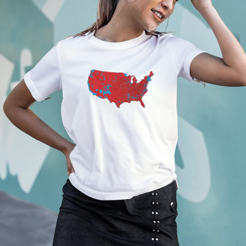 Election Map 2024 Classic T-Shirt, Trump president Shirt2