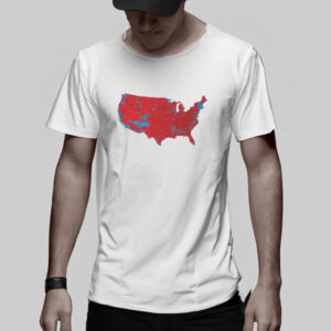 Election Map 2024 Classic T-Shirt, Trump president Shirt3