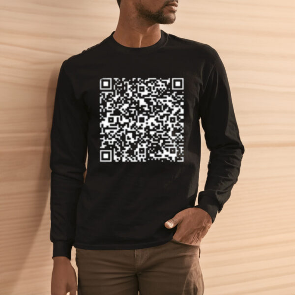 Fuck Off with Custom QR code T-Shirt3