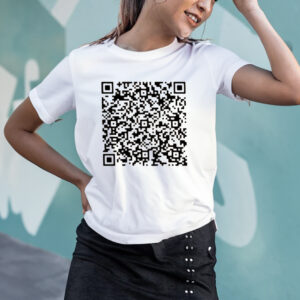 Personalized QR Code T-Shirt2