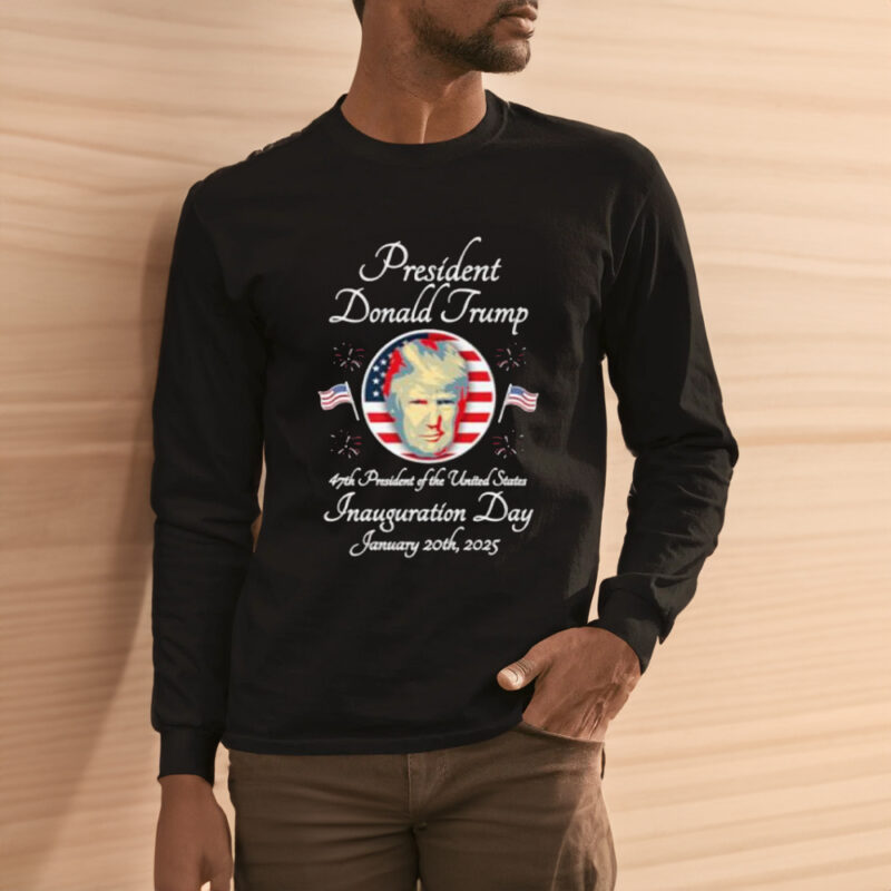 President Trump Inauguration Day 2025 Memorabilia Premium T-Shirts3