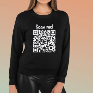 Scan me! Fuck Off QR Code T-Shirt