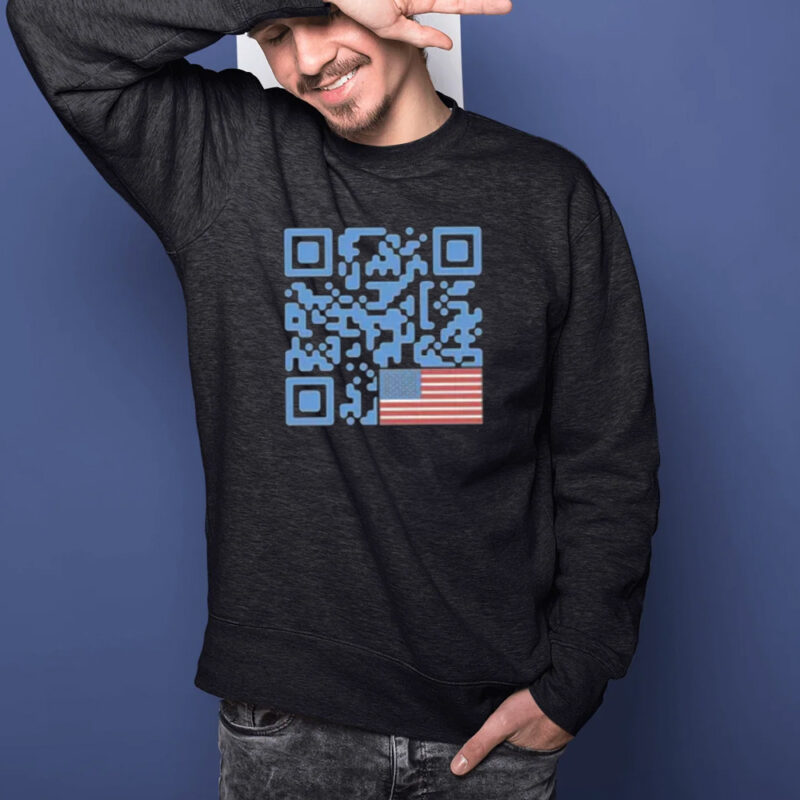 Trump Dance QR Code T-Shirt, Trump MAGA Shirt1