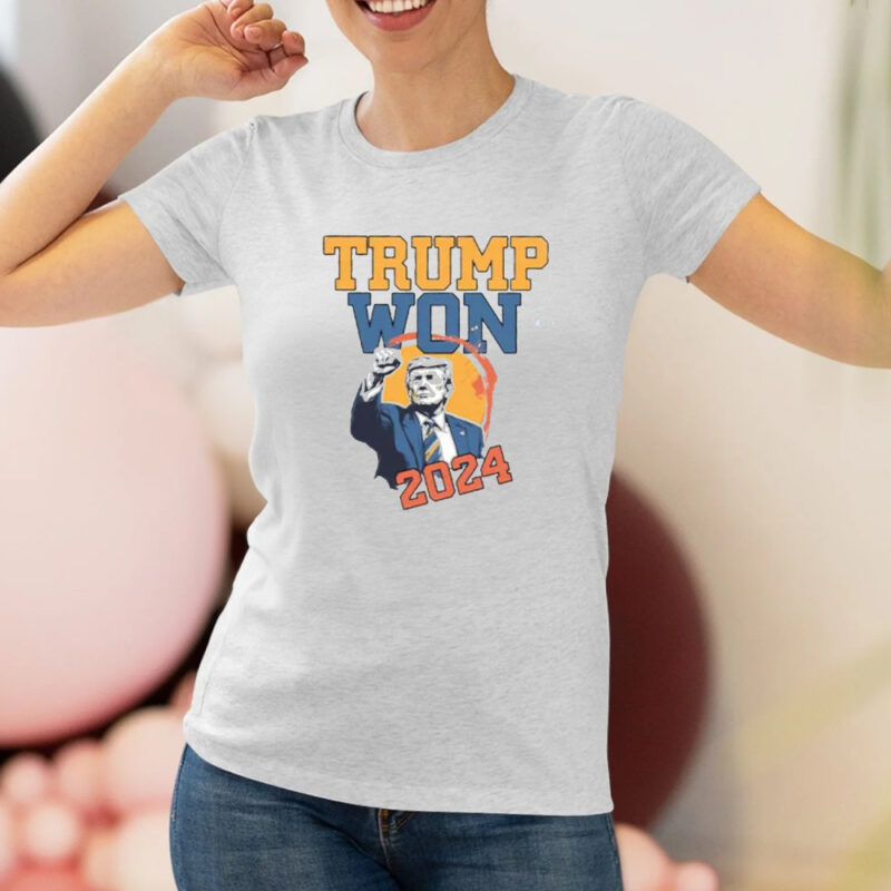 Trump Won Again Shirts, Trump president Shirt