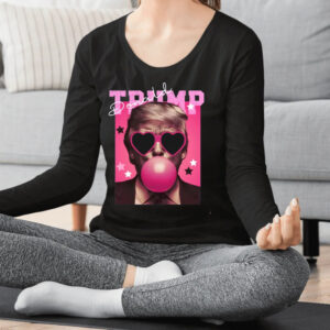 Trump president Shirt, Trump Pink Sun Glasses T-Shirt2