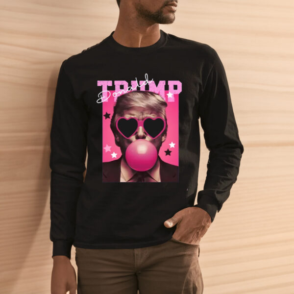 Trump president Shirt, Trump Pink Sun Glasses T-Shirt3