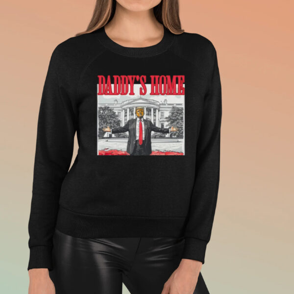 White House Trump 2024 Shirt, Trump president Shirt, Daddy's Home T-Shirt